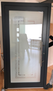 Aluminium-Haustür 1-tlg.